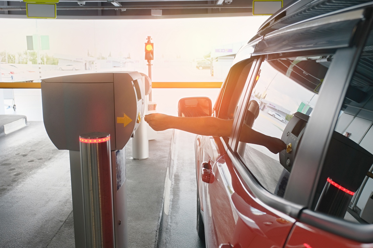 Paiement au terminal de sortie